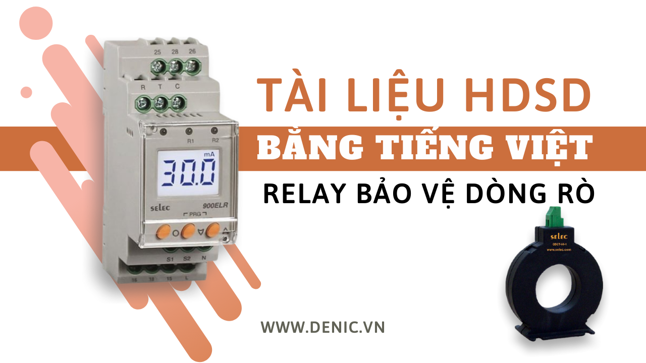 THIẾT BỊ BẢO VỆ DÒNG RÒ RELAY 900ELR